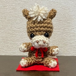 2026年午年♡馬の編みぐるみ♡干支に置物 あみぐるみ そのちゃん 通販
