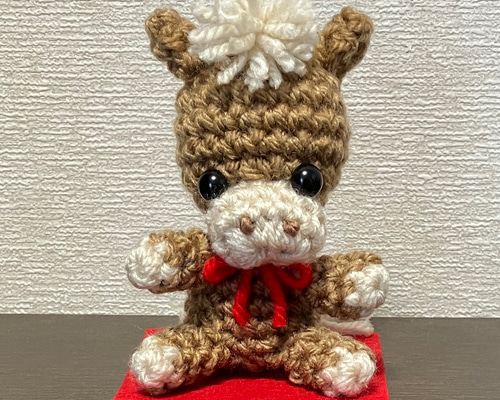 【注文ページ】❋2026年 お正月飾り❋　午年　干支飾り　縁起物　馬　あみぐるみ 70b767565d426826078c25893fad02