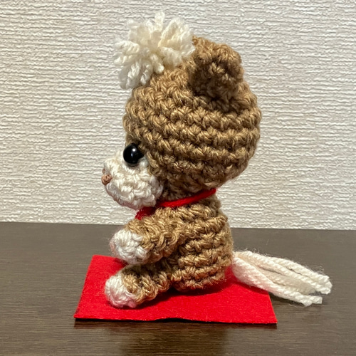2026年午年♡馬の編みぐるみ♡干支に置物 あみぐるみ そのちゃん