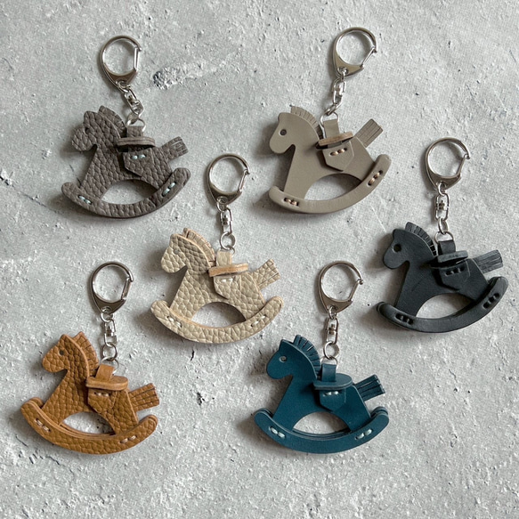 エルメス バッグチャーム キーホルダー 木馬 銀製 ヴィンテージ HERMES エルメス キーリング Cheval H077216FJ シュバル