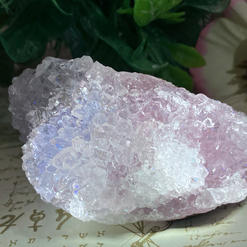 超希少✨ ピンクアナンダライト アメジスト 水晶 レインボークォーツ