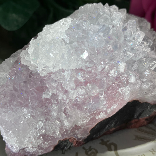 超希少✨ ピンクアナンダライト　アメジスト　水晶　レインボークォーツ　クリスタル 超希少✨ ピンクアナンダライト アメジスト 水晶 レインボークォーツ