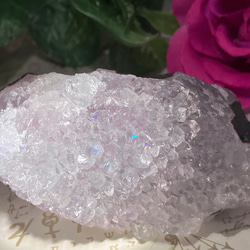 超希少✨ ピンクアナンダライト アメジスト 水晶 レインボークォーツ