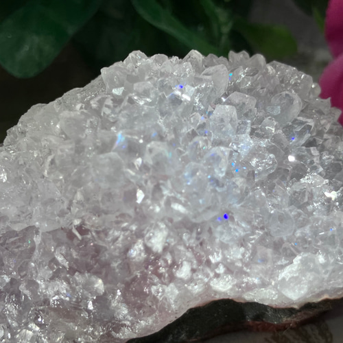超希少✨ ピンクアナンダライト アメジスト 水晶 レインボークォーツ