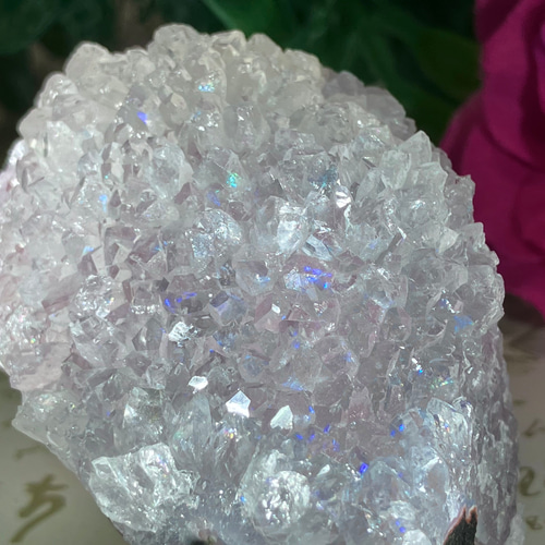 超希少✨ ピンクアナンダライトアメジスト水晶レインボークォーツ