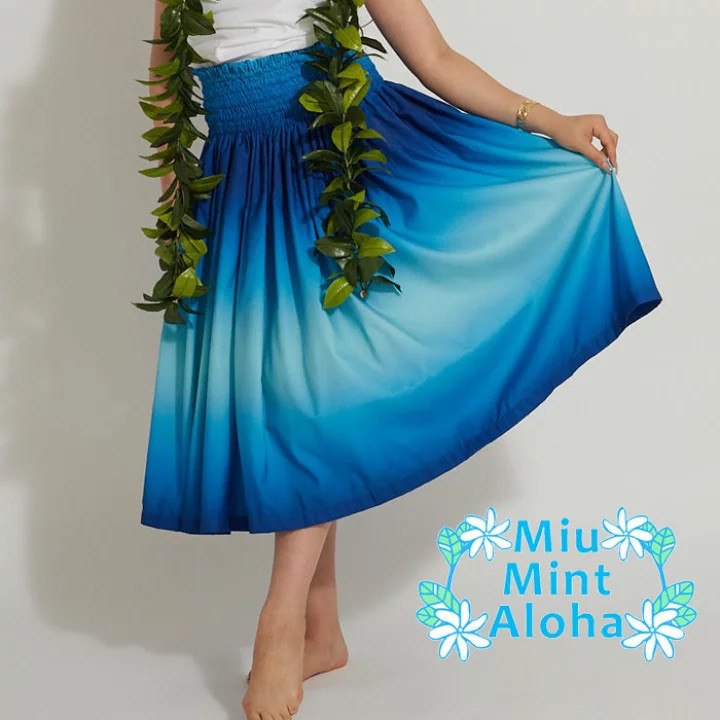 パウスカート　フラダンス　太って見えないパウスカート　受注生産および即納 p00906