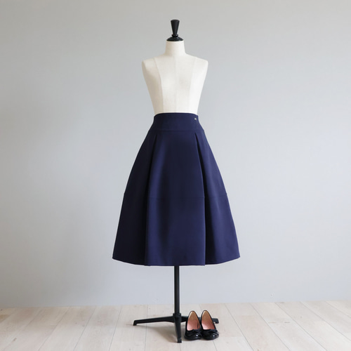 オケージョンにもおすすめ◎】【ロング丈】 ポケット付 ボックスタック