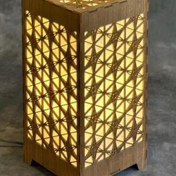 fuie LIGHT　(フイエ　ライト)　行灯型間接照明　RINDO　30cm　間接照明　竜胆　ライト　ランプ 2枚目の画像