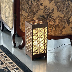 fuie LIGHT　(フイエ　ライト)　行灯型間接照明　RINDO　30cm　間接照明　竜胆　ライト　ランプ 1枚目の画像