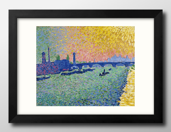 アンドレ・ドラン、ウォータールー橋、希少な画集より、状態良好 絵画