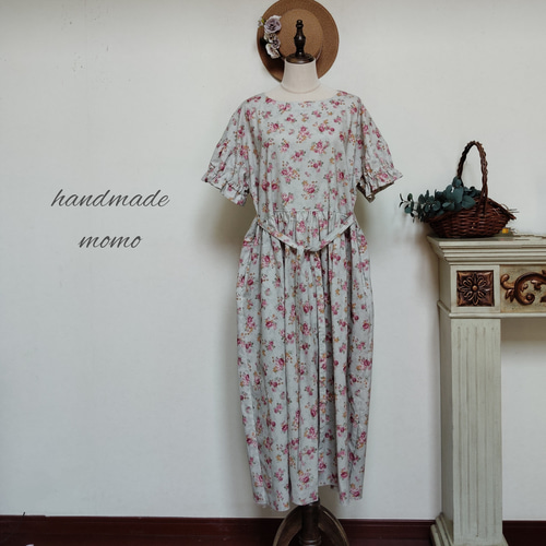 その他ブランド / 半袖ワンピース/FREE/コットン/WHT/花柄/LH21S010 コットン花柄ワンピースfree半袖 ワンピース momo 通販 19531303