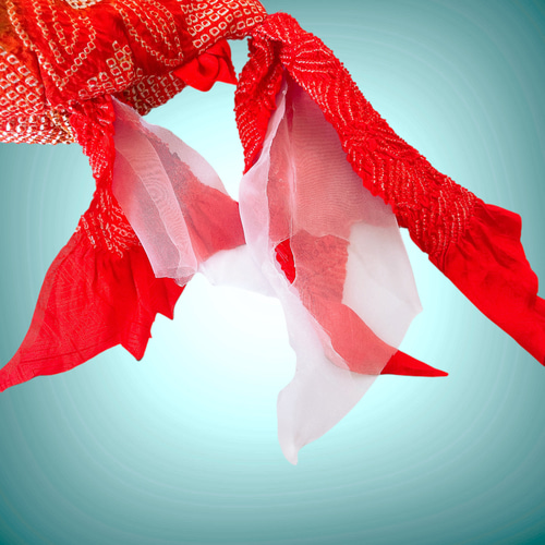 金魚バッグ 和小物 金魚 巾着 ポーチ 着物リメイク 衣装 和柄 和装