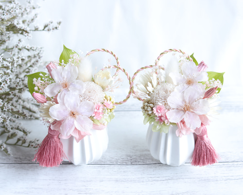 やま　　プリザーブドフラワー仏花　菊　一対ご依頼品 やま様専用 プリザーブドフラワー仏花 菊 一対ご依頼品 - メルカリ