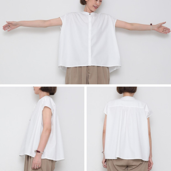 balloon blouse / white 10枚目の画像