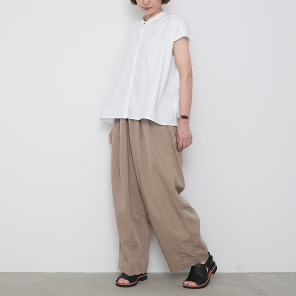 balloon blouse / white 5枚目の画像