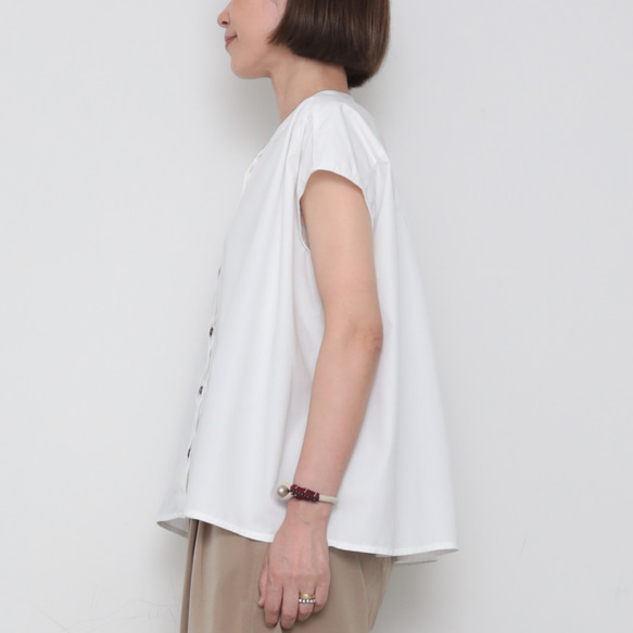 balloon blouse / white 6枚目の画像
