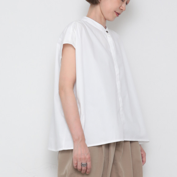 balloon blouse / white 2枚目の画像