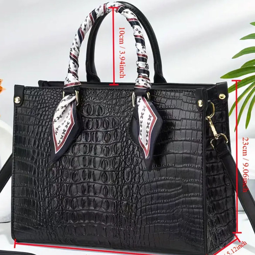 ショルダーバッグ クロコダイル風 2way 3way pc 40代 50代 メンズ PU