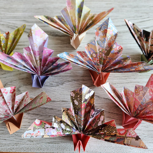 祝い鶴 16個】敬老会 プレゼント その他インテリア雑貨 m☆u 通販