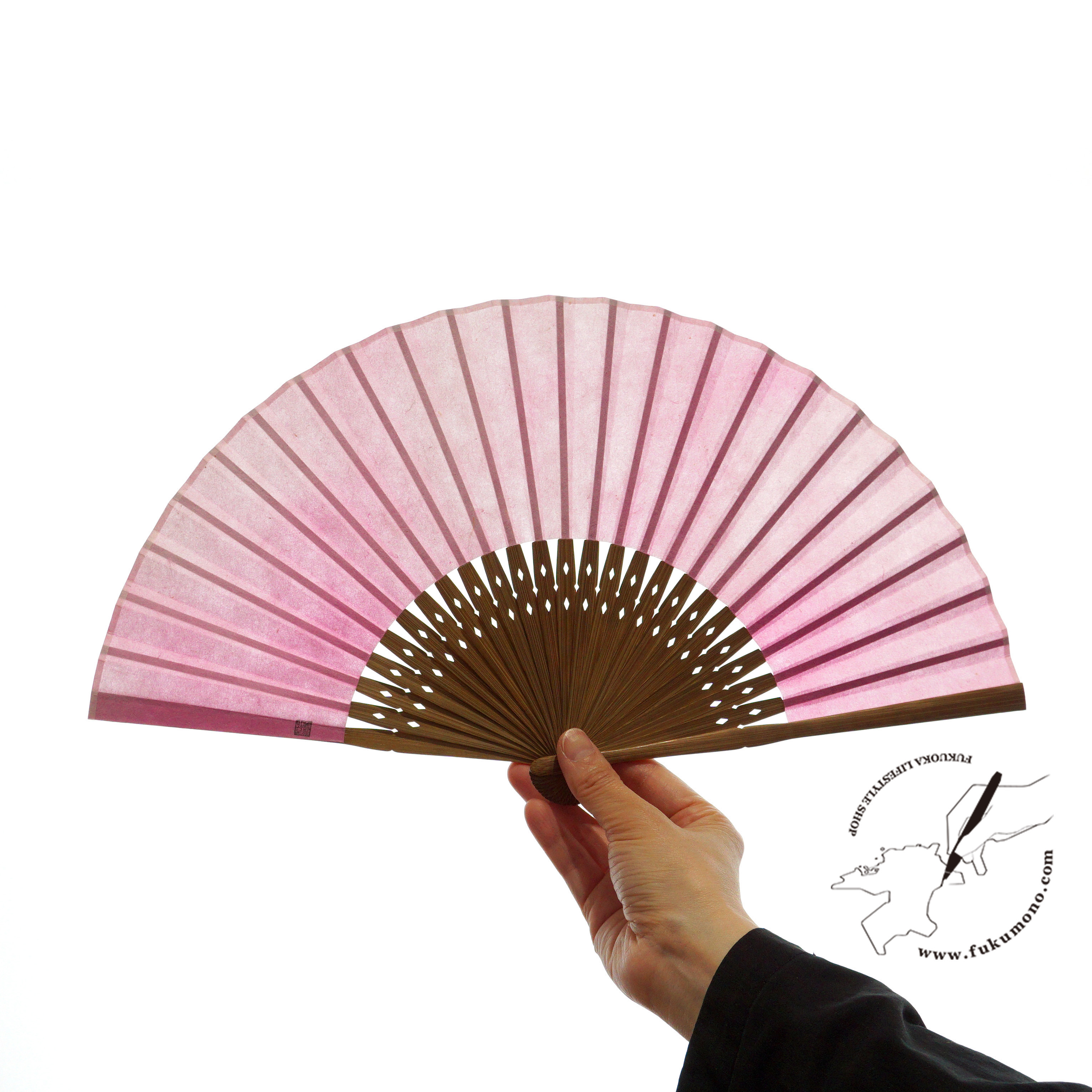 名尾和紙 扇子 / 常初花