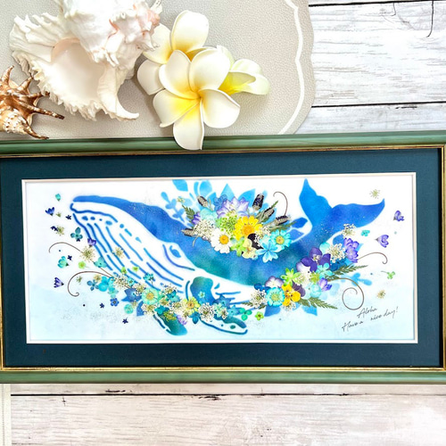 押し花アート 額L85サイズ 押し花アート 額L85サイズ 押し花アート 額