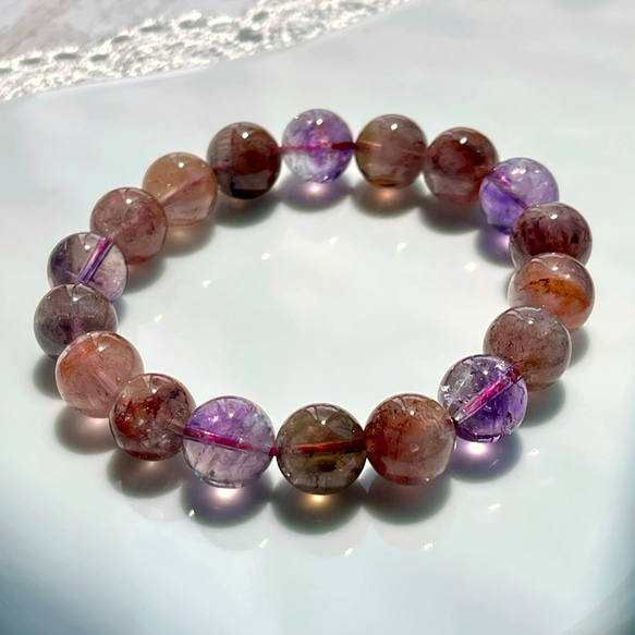 鑑別書付き✨オーラライト23ブレス 鑑別書付き✨オーラライト23ブレス ブレスレット Himal 〜harmony