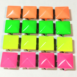 スタッズ ハンドメイド 縫い付け型9.5ミリ（1） 銀 280個