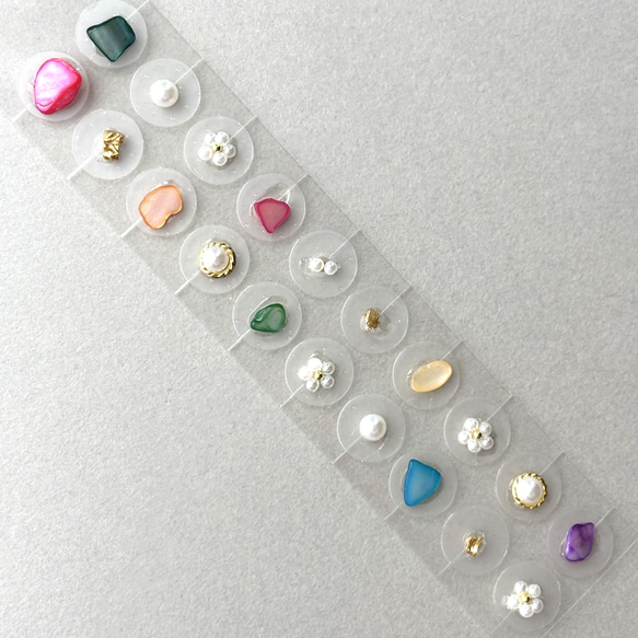 耳つぼジュエリー　耳つぼ　ステンレス　水色　ピンク　紫　ちょう　キラキラ　Y2K 耳つぼジュエリー 耳つぼ ステンレス 水色 ピンク 紫 ちょう