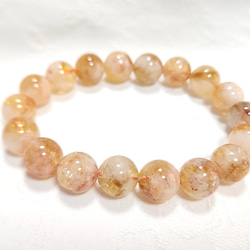 【天然石ブレスレット】自信 魅力を高める イエローメノウ ハニーストーン 花 天然石ブレスレット】自信 魅力を高める イエローメノウ ハニーストーン 花