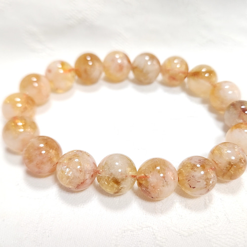 シトリン　ブレスレット【非加熱】 楽天市場】【数量限定】【非加熱】ブラジル産 天然シトリンAAA