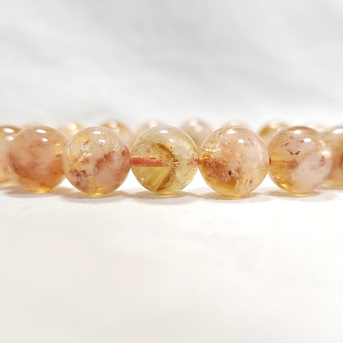 ハニーシトリン◇非加熱◇ブレスレット◇天然石◇ ブレスレット Gratia