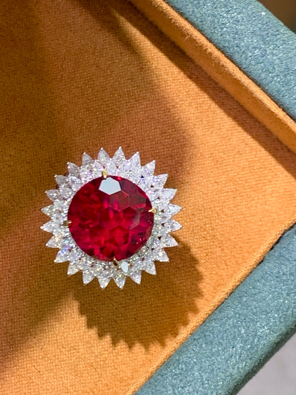 天然ルビー サファイア トルマリン ガーネット ムーンストーン K18 天然ルビー サファイア トルマリン ガーネット ムーンストーン K18 25