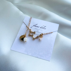 kyun様 予約オーダー品★双子座モチーフのネックレス 8枚目の画像