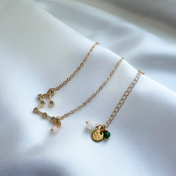 kyun様 予約オーダー品★双子座モチーフのネックレス 13枚目の画像