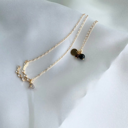 kyun様 予約オーダー品★双子座モチーフのネックレス 16枚目の画像