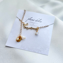 kyun様 予約オーダー品★双子座モチーフのネックレス 4枚目の画像