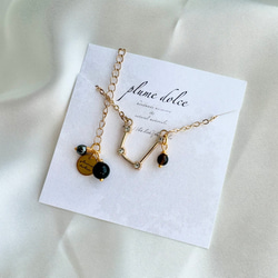 kyun様 予約オーダー品★双子座モチーフのネックレス 11枚目の画像