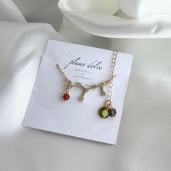 kyun様 予約オーダー品★双子座モチーフのネックレス 7枚目の画像