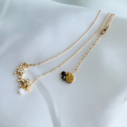 kyun様 予約オーダー品★双子座モチーフのネックレス 18枚目の画像