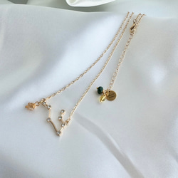 kyun様 予約オーダー品★双子座モチーフのネックレス 19枚目の画像