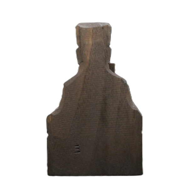 閻魔大王（15cm em5111）仏像 円空仏 摸刻 木彫 6枚目の画像