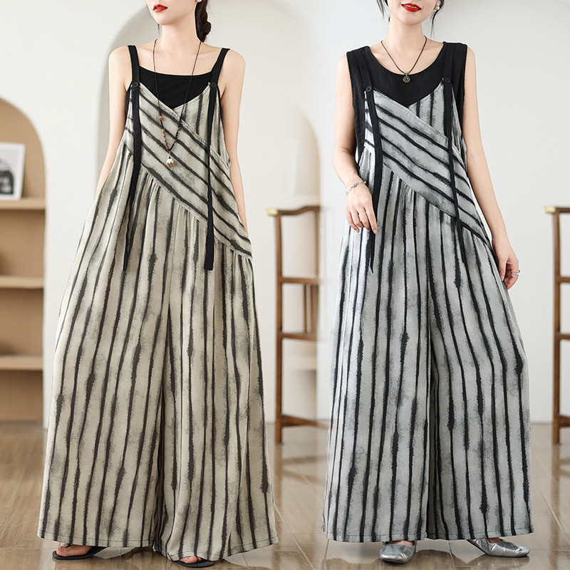 美品❤️UN3D❤️38サイズ❤️バックバンド サロペット ワイドパンツ ワンピース HUG.U 2025AW早割 サロペット ワイド レディース サロペ パンツ
