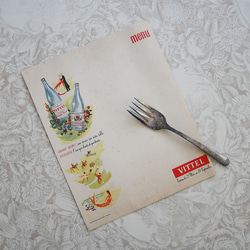 アンティーク　フランスの古いカード　vittel 1枚目の画像