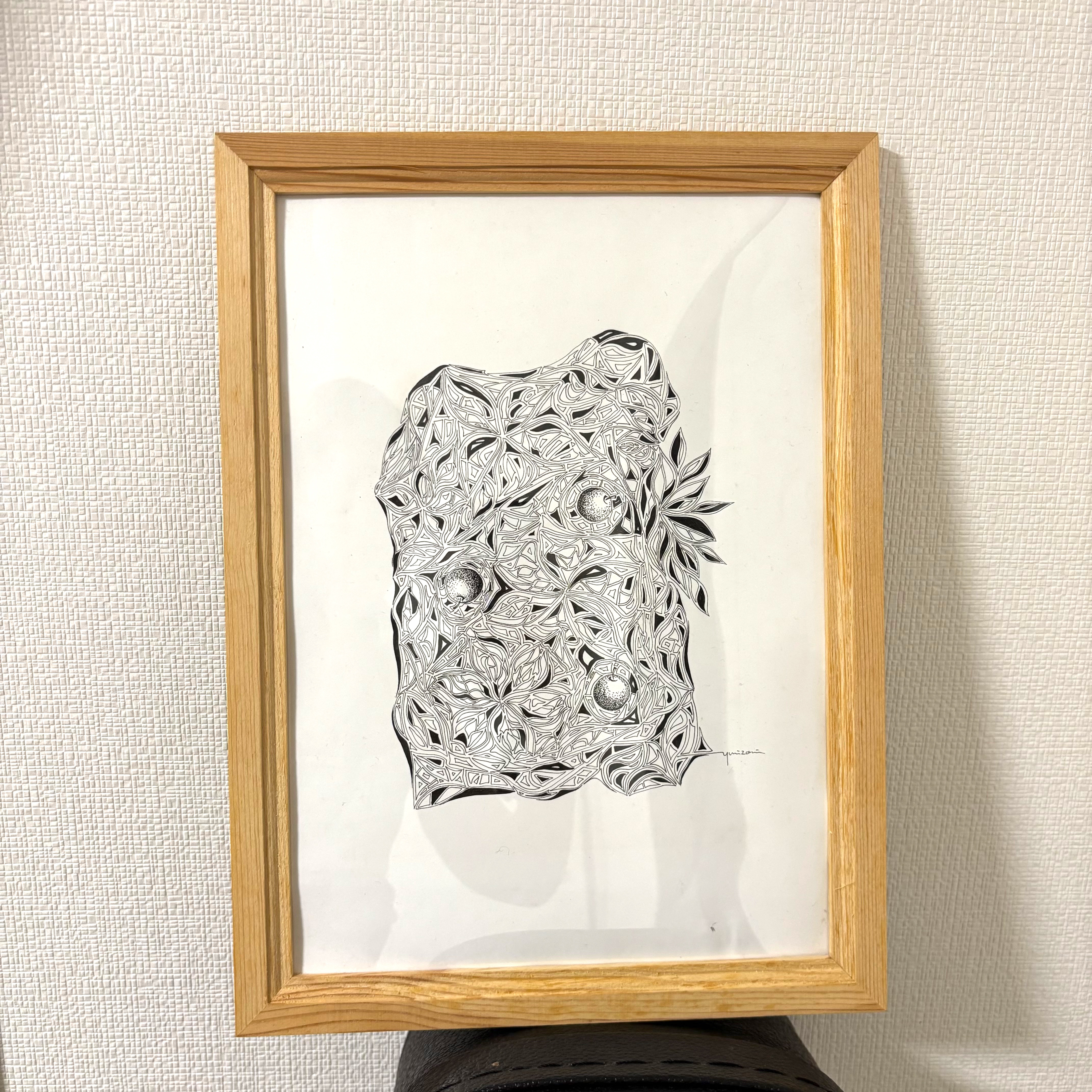 1点もの、絵、両面に描かれています。原画、ペン画、具象画、抽象画。 1点もの、絵、両面に描かれています。原画、ペン画、具象画、抽象画。