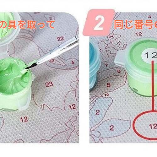 DIYペイントbyナンバー写真カスタムオーダー油絵ペット家族友人写真