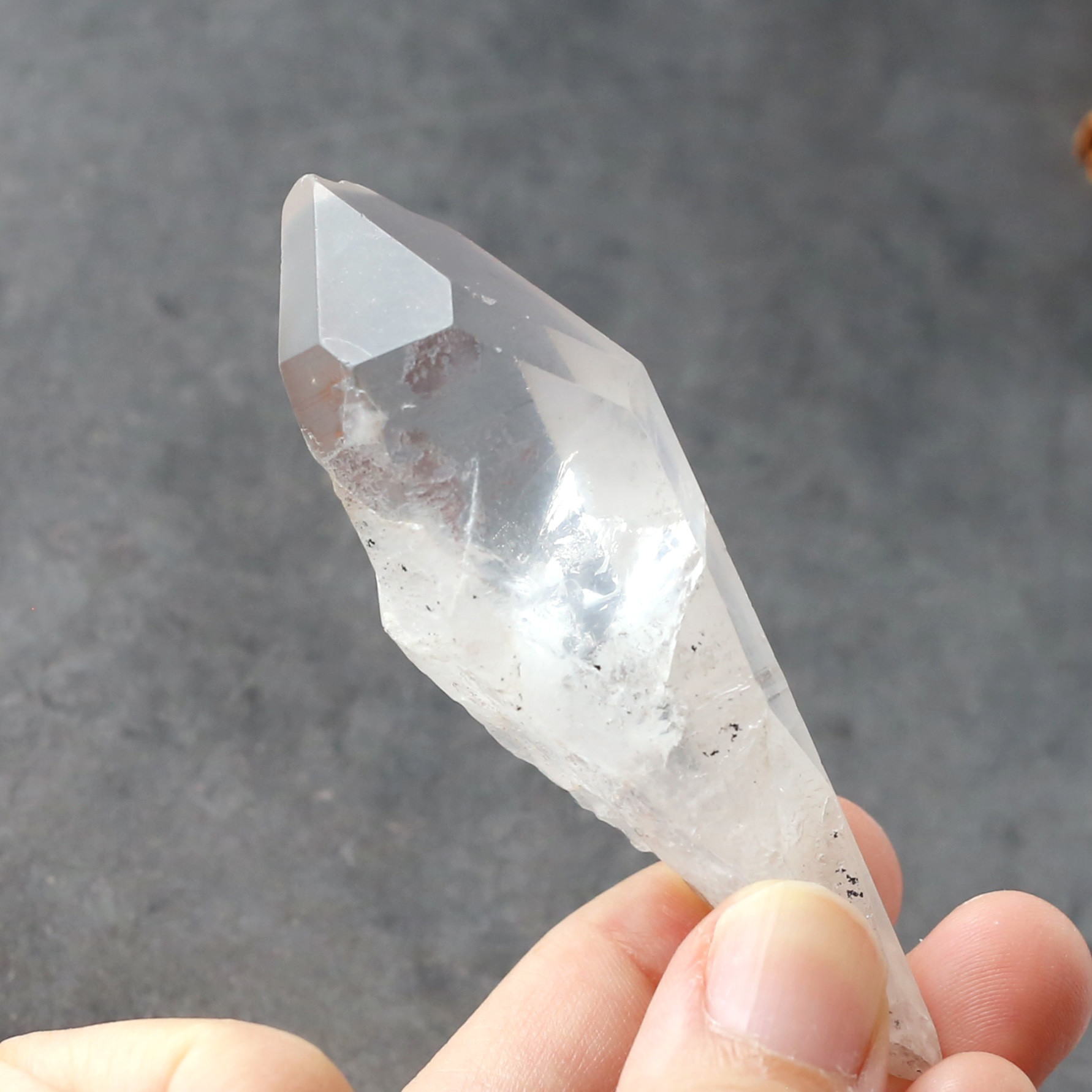 イシス付き ピンクレムリアンシード ノンポリッシュ 原石 希少 レムリアンシード発祥の地 カブラル鉱山