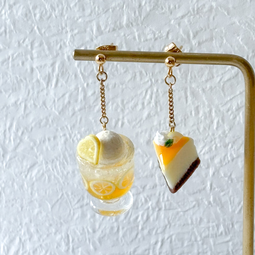 ミニレモンスライス ピアス 1f6c3ee5613e7dd1940b111068a6c3