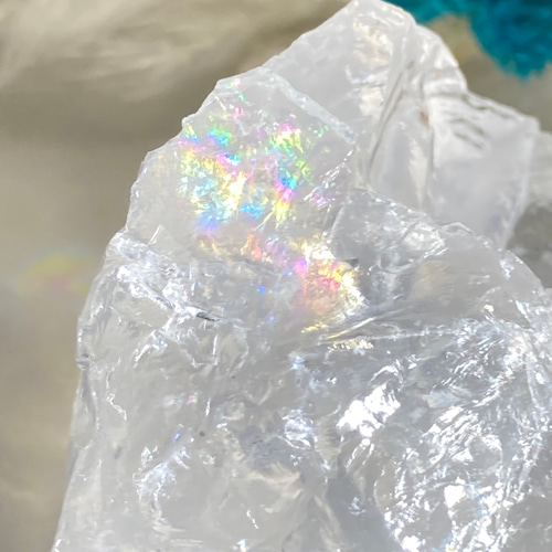 水晶、鉱石、鑑賞石　悪魔ちゃん 水晶、鉱石、鑑賞石 悪魔ちゃん 乙女鉱山産水晶 原石 磨き 45.7g