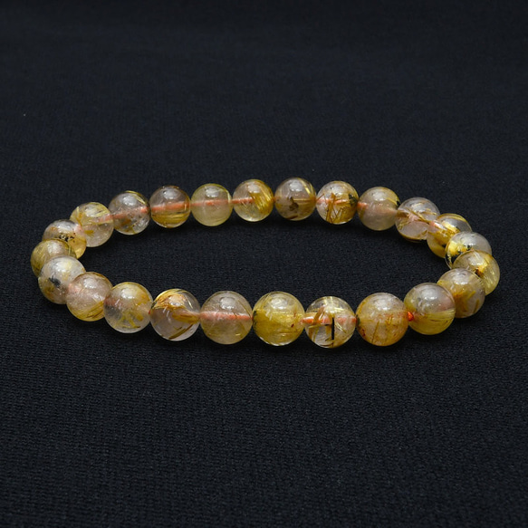 力強く伸びる太い針が迷いを振り払う】 7mm 一点物【GHB26】ルチル