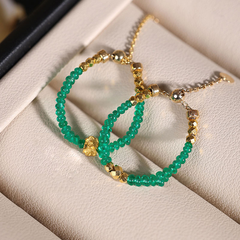 [ヘイズジュエリー] 翡翠カラフルシリーズ 純金天然コロンビア産エメラルドリング ムゾ鉱山産最高級クリスタルジュエリー 宮殿イン